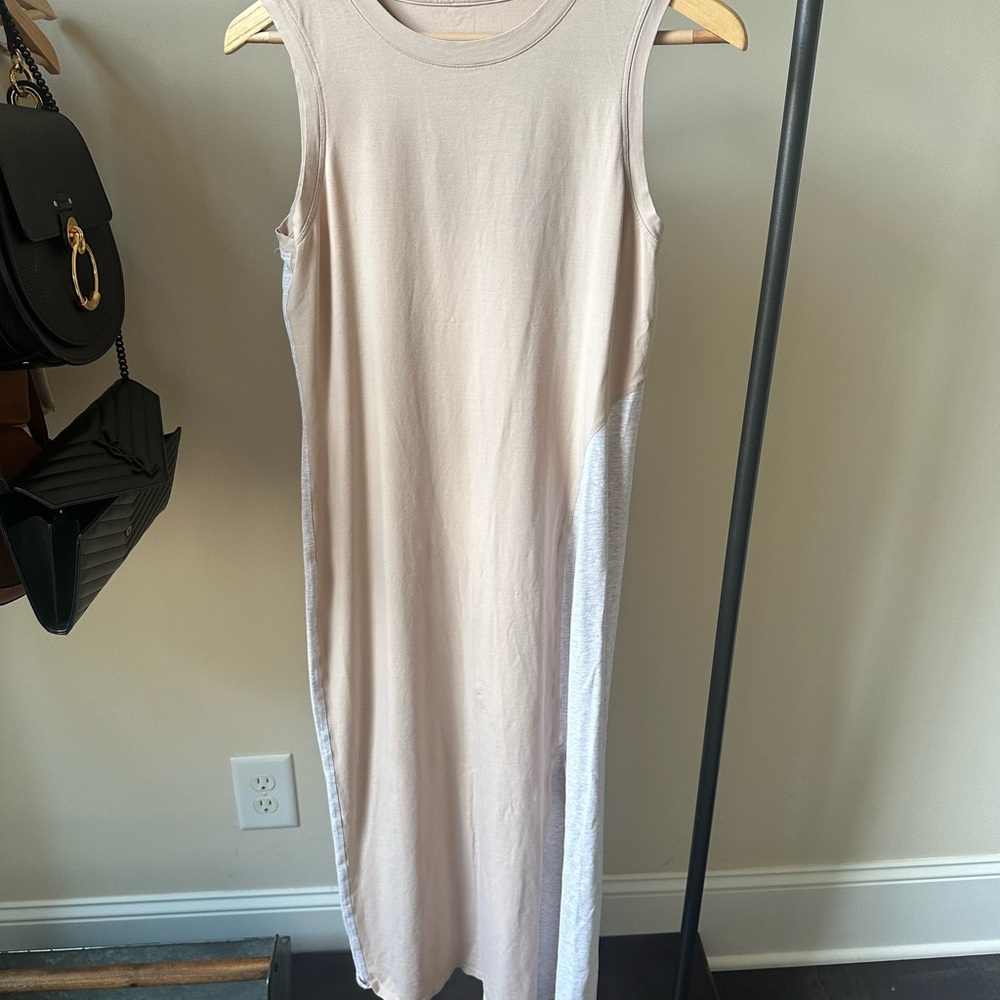 Lululemon LA Midi Dress size 6 Cafe au lait